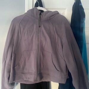 Purple Zip-Up Hoodie